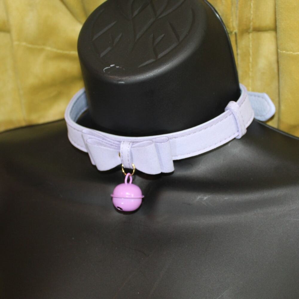 Adult Kitten Collar Purple with Bell NEW